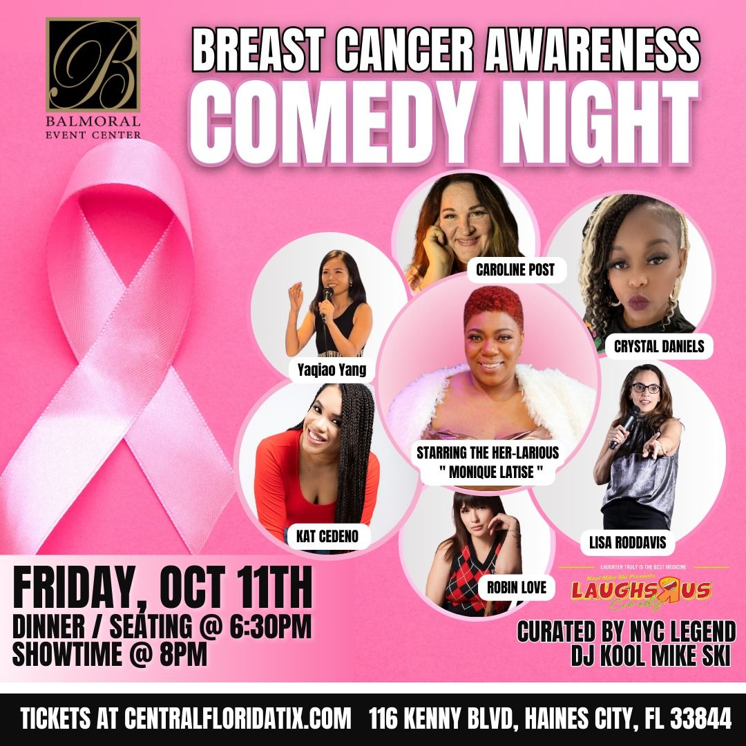 Breast Cancer Awareness Comedy Night