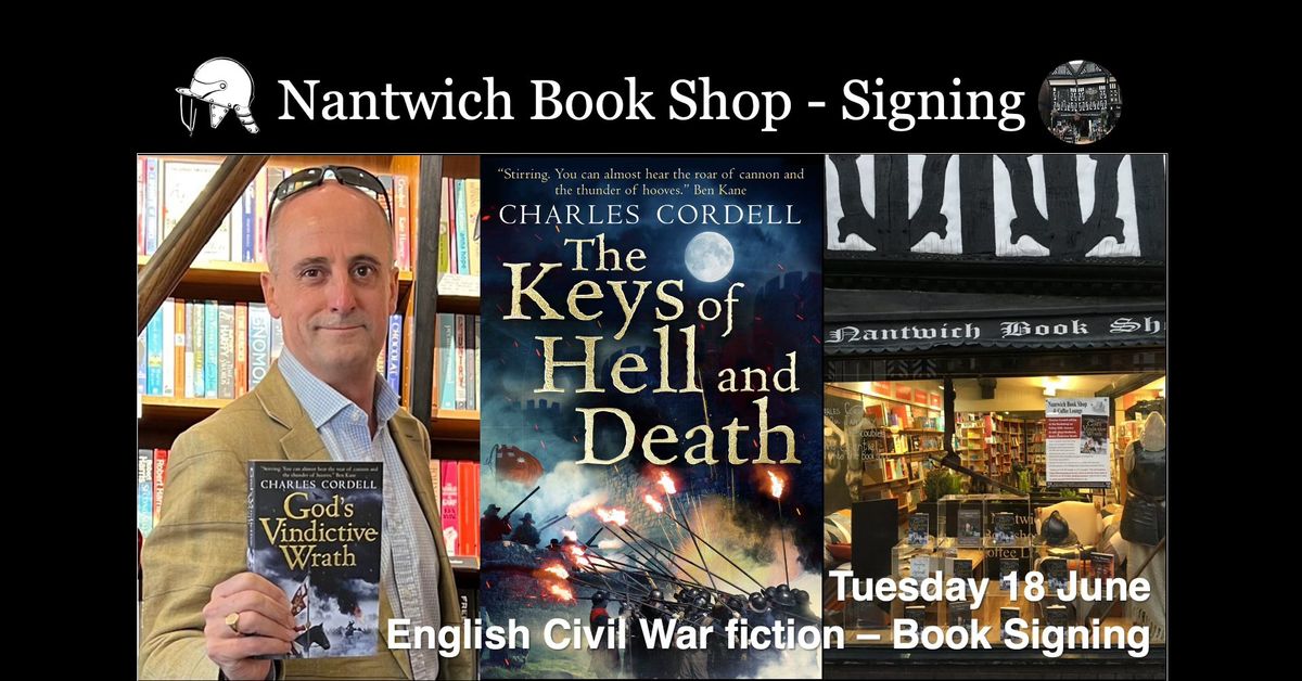 Civil War fiction at Nantwich Book Shop \u2013 Author Talk