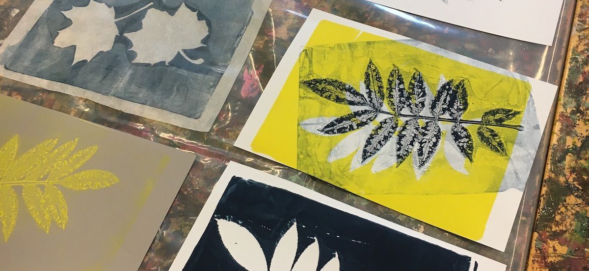 Workshop: Monotryk med Gelli plates