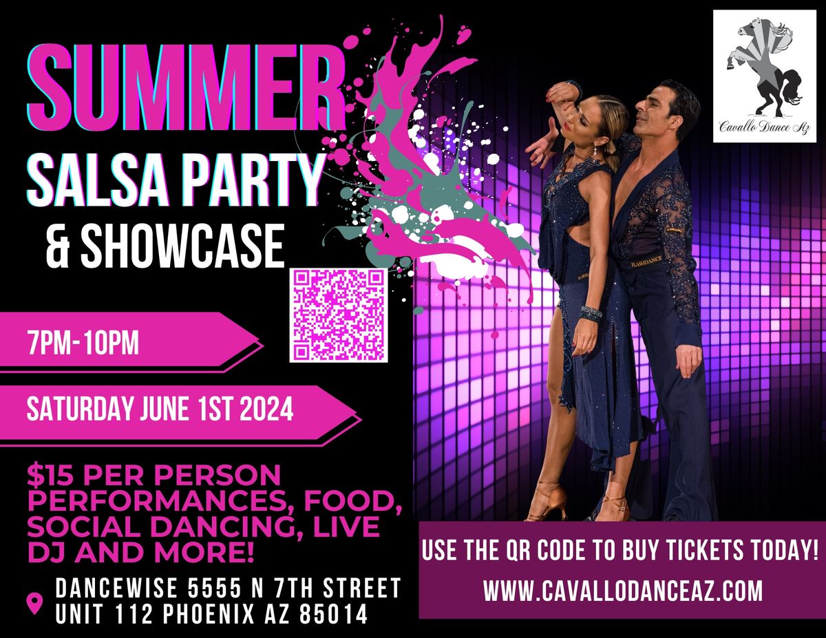 Cavallo Dance Az Presents: Summer Showcase & Party! 