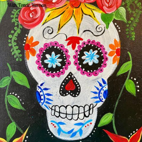 Sugar Skulls Painting Event ($35 per person)