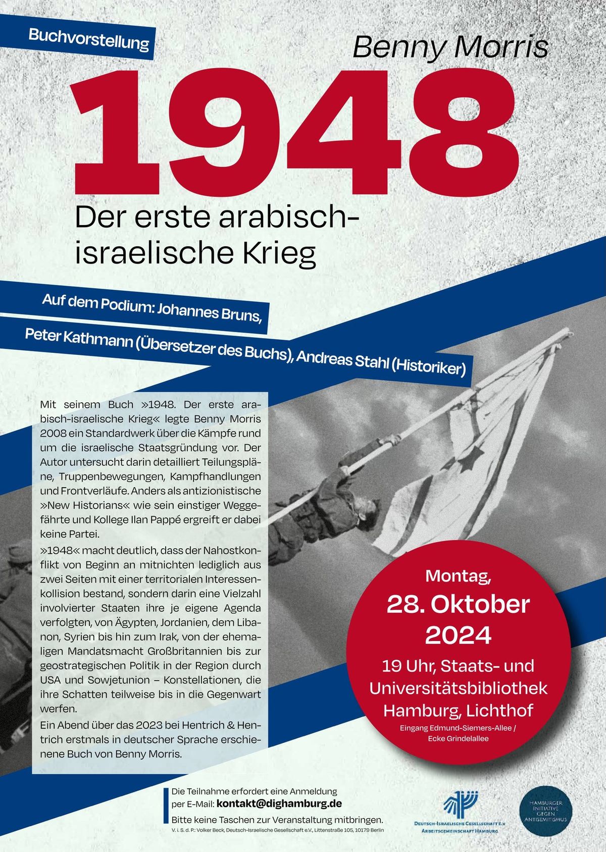 Buchvorstellung: "1948 - Der erste arabisch-israelische Krieg" von Benny Morris