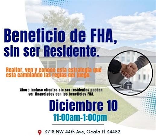 Beneficios FHA sin ser Residente (Asylum, DACA, ITIN, other)