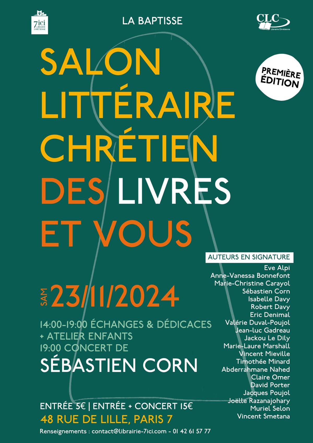 Salon du livre chr\u00e9tien "Des livres et vous"