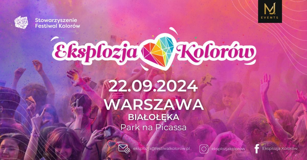 Eksplozja Kolor\u00f3w na warszawskiej Bia\u0142o\u0142\u0119ce 2024! | IX Bia\u0142o\u0142\u0119cki Festiwal Streetfoodu