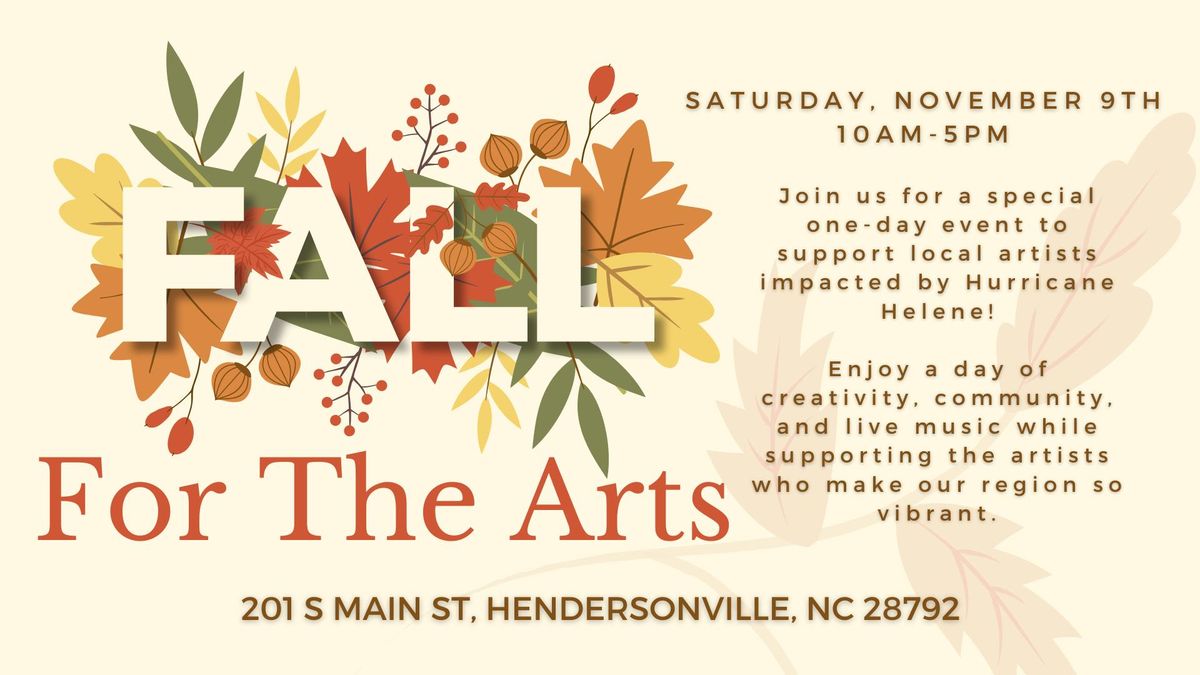 Fall for the Arts Festival