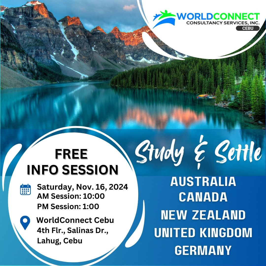 WORLDCONNECT CONSULTANCY CEBU FREE INFO SESSION