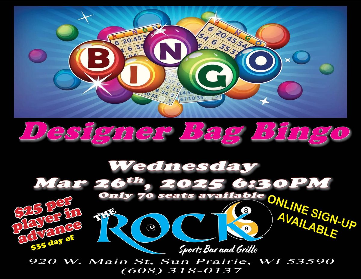 Designer Purse Bingo