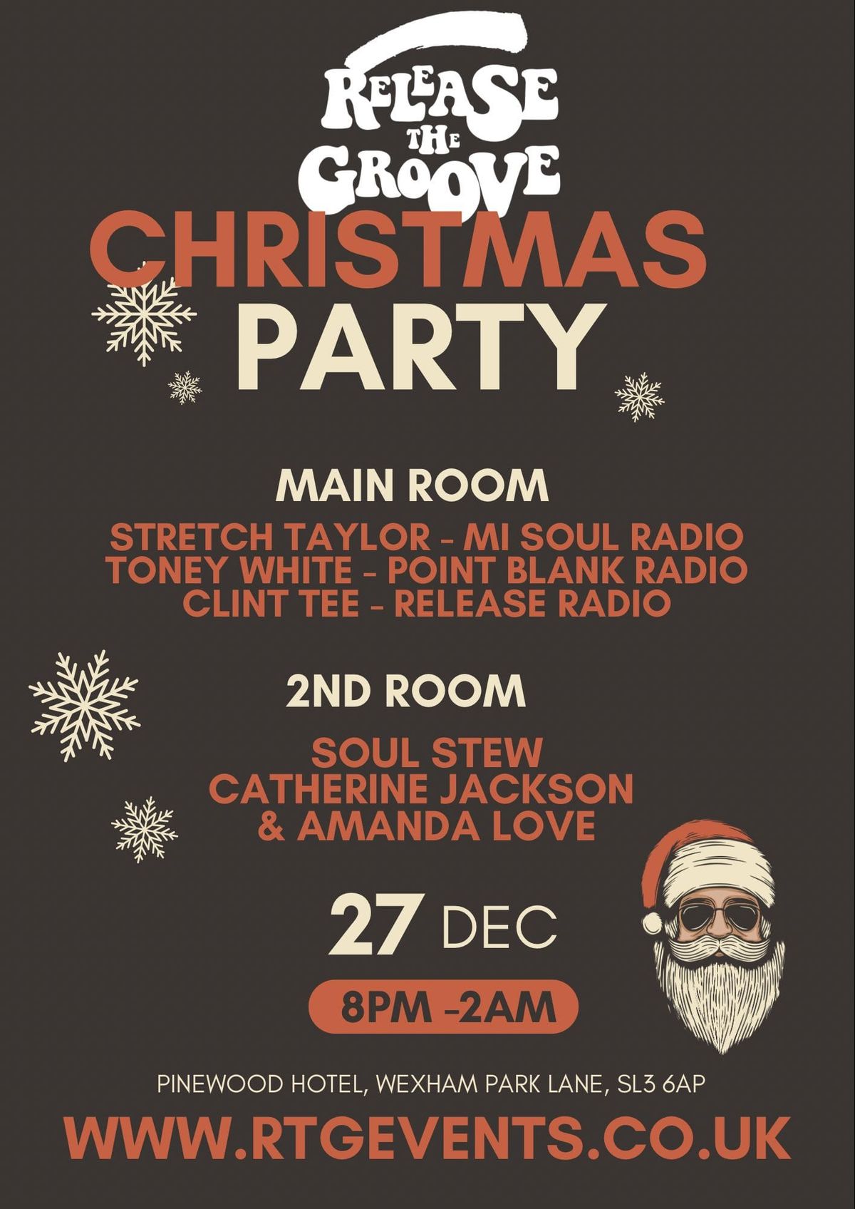 Release The Groove Christmas Party