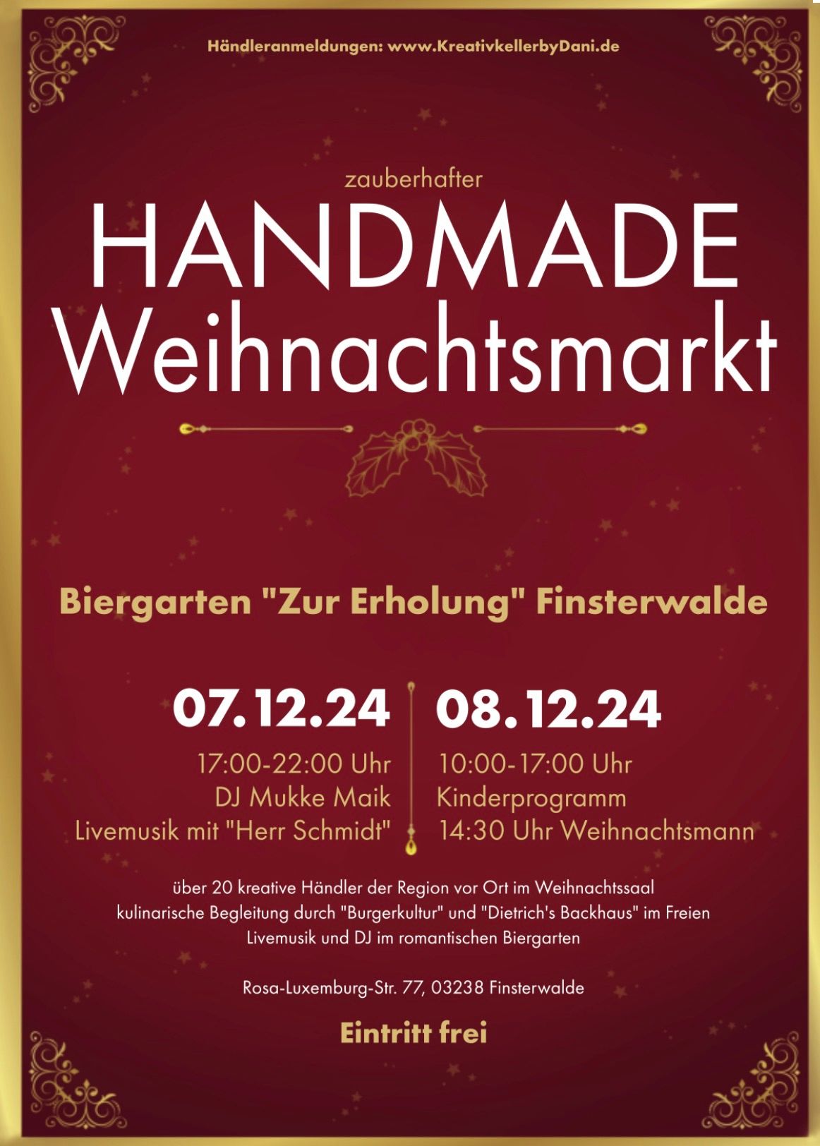 2. Handmade Weihnachtsmarkt in Finsterwalde