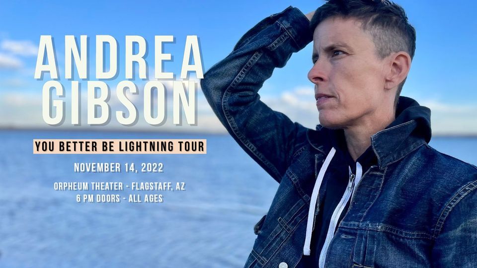 Andrea Gibson's You Better Be Lightning Tour - CANCELLED