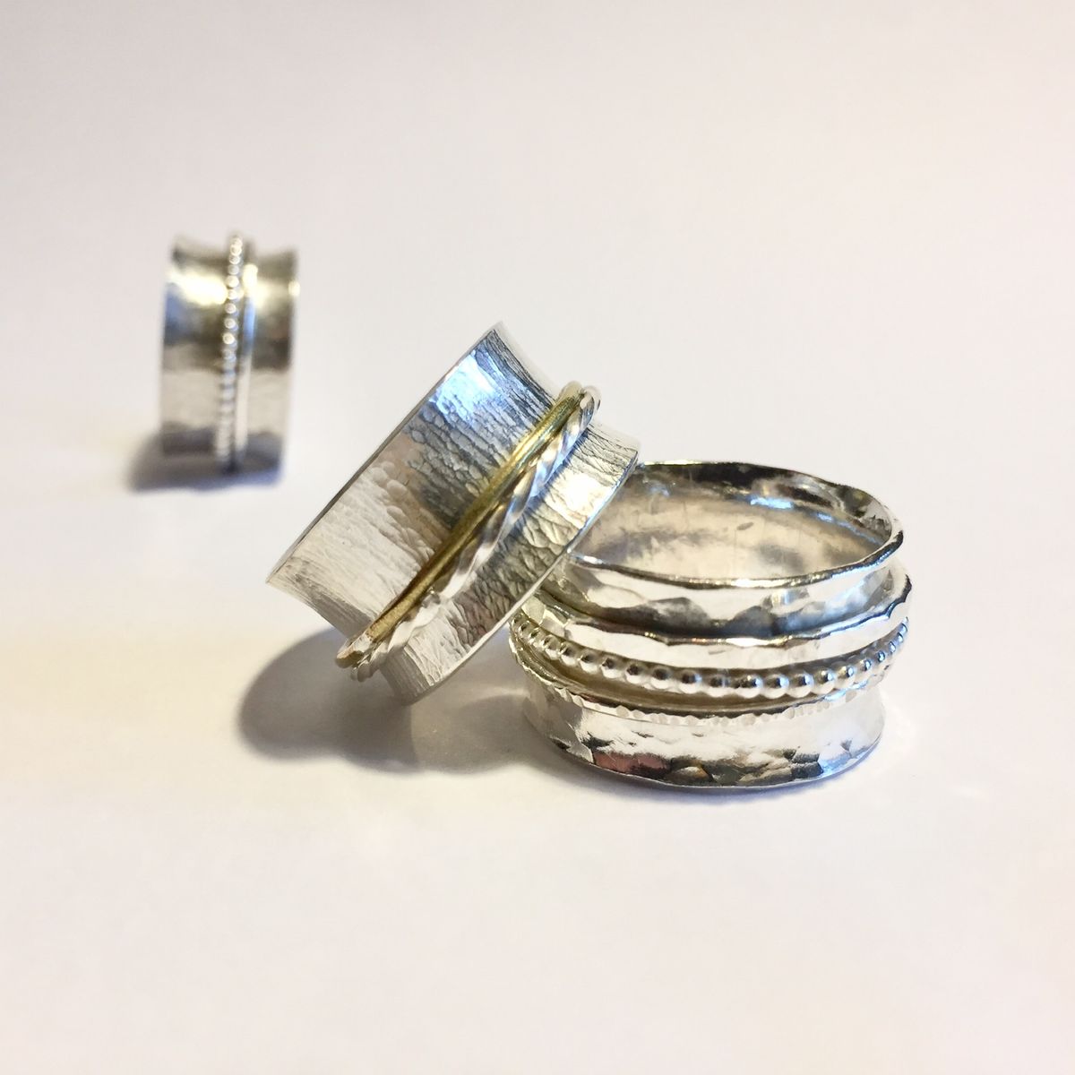 Spinner ring workshop - Mon 14th October - from 9.30am - 1.30pm Great Linford - \u00a372