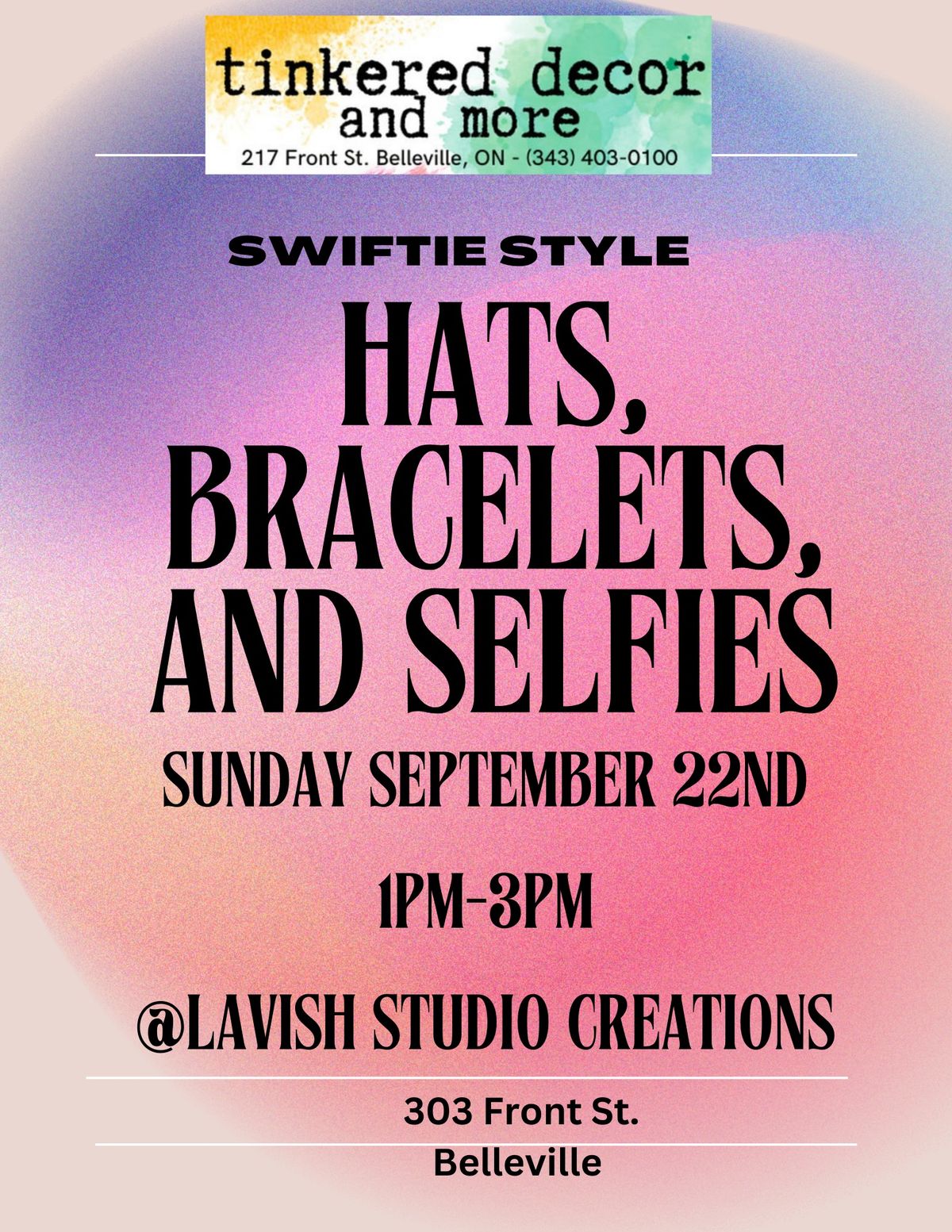 Swiftie Style - Hats, Bracelets, and Selfies