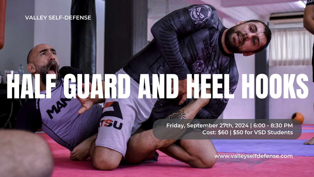 Half Guard and Heel Hooks with Black Belt Christos Tzikas