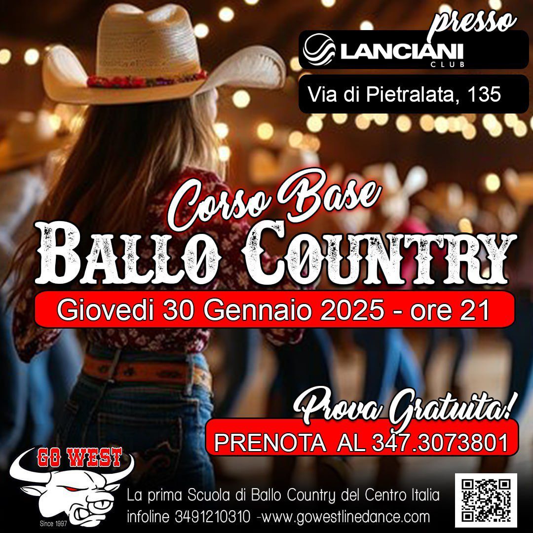 PROVA GRATUITA BALLO COUNTRY