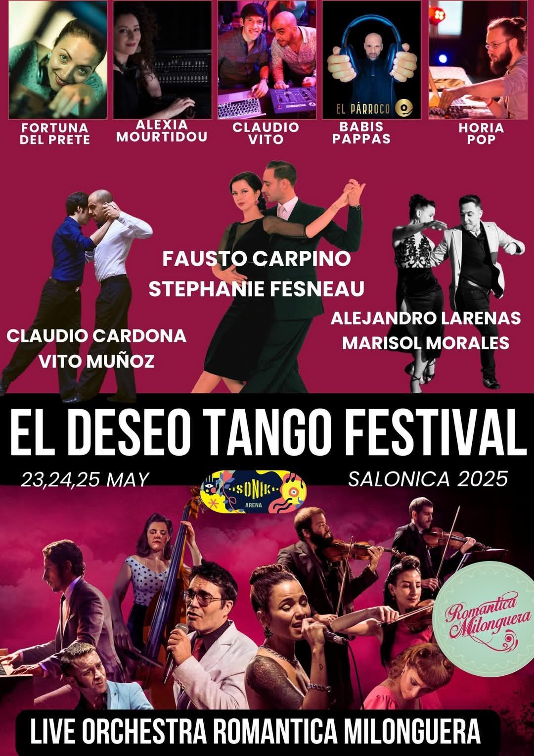 El Deseo Tango Festival - Salonica 2025