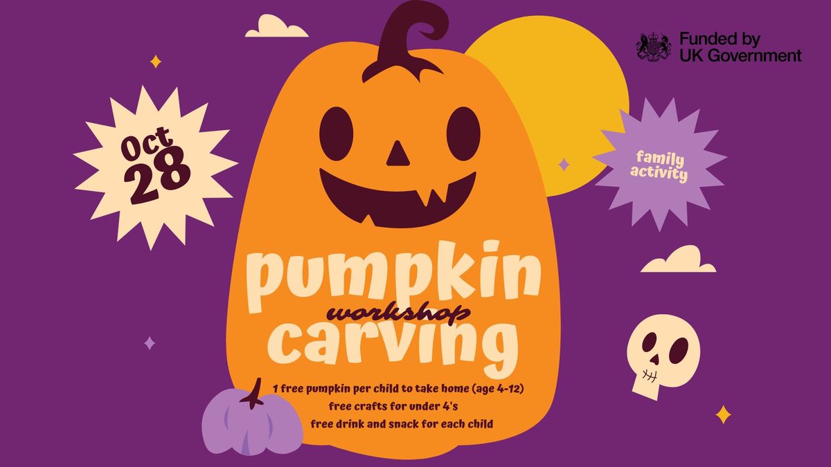 Pumpkin Carving Workshop | Queens Hall Narberth 