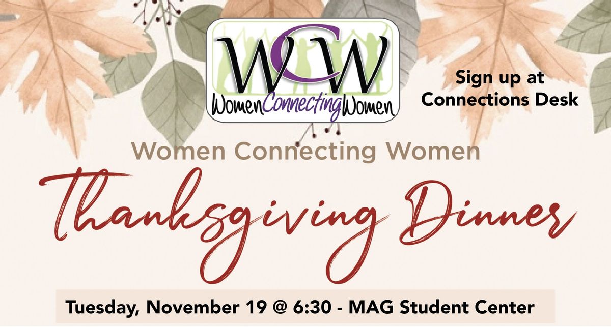 Women's Ministry Thanksgiving Dinner