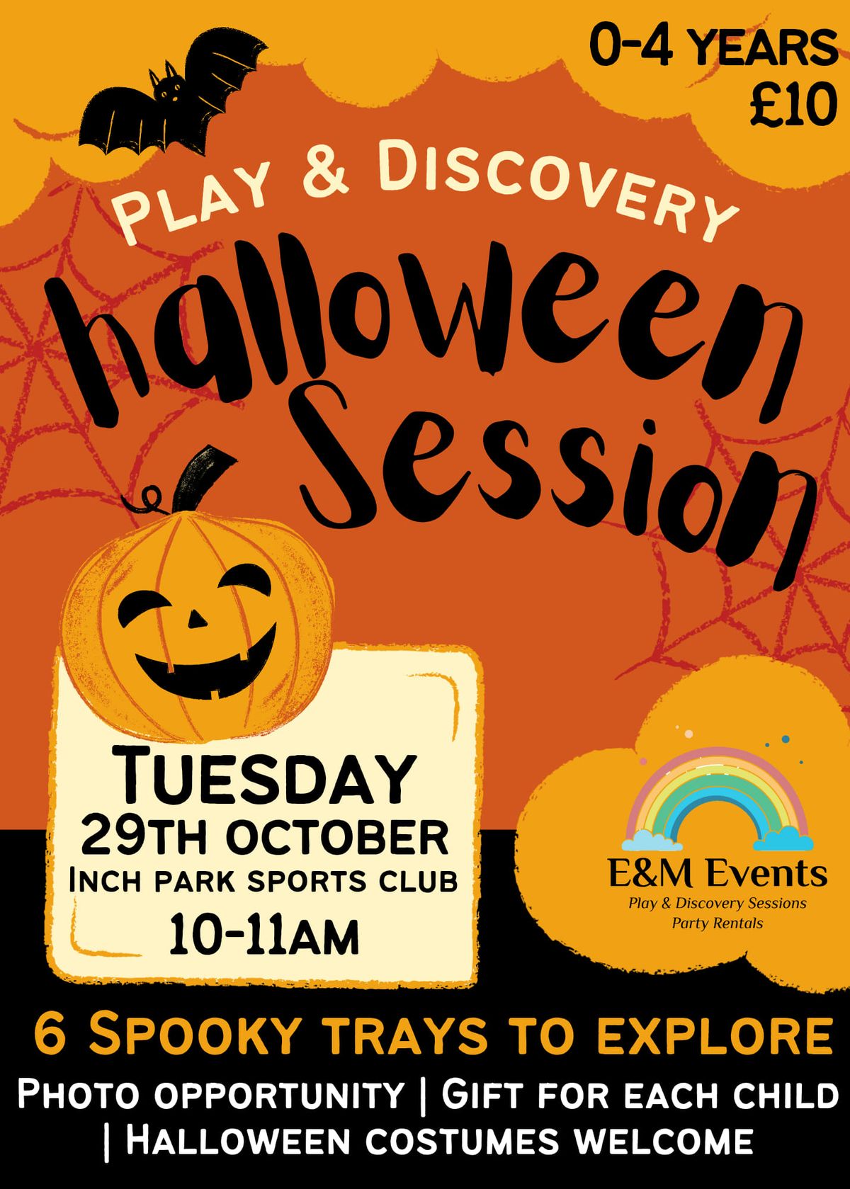 Halloween Play & Discovery Session