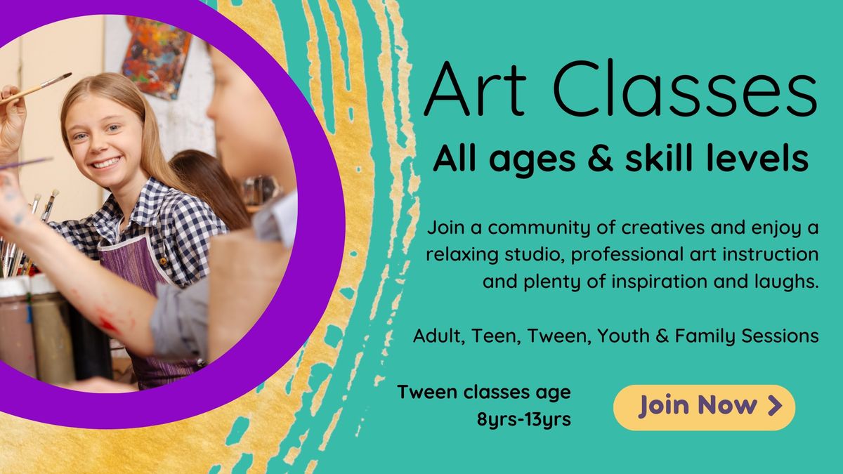 Tween Art Classes at Liverpool Art Center