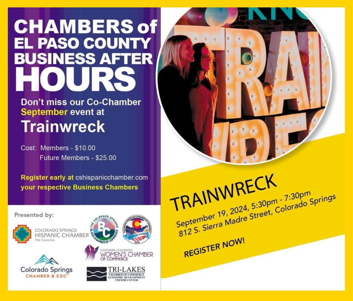 Chambers of El Paso County Business After Hours