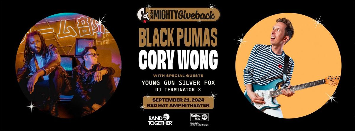 Band Together Presents:  Black Pumas & Cory Wong w\/ Young Gun Silver Fox & DJ Terminator