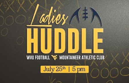 WVU Football Ladies Huddle 