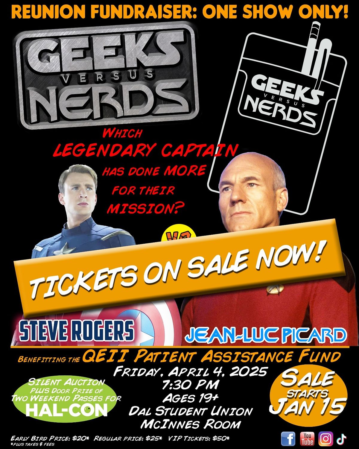 Geeks Versus Nerds: A Night of Comedy and Debate