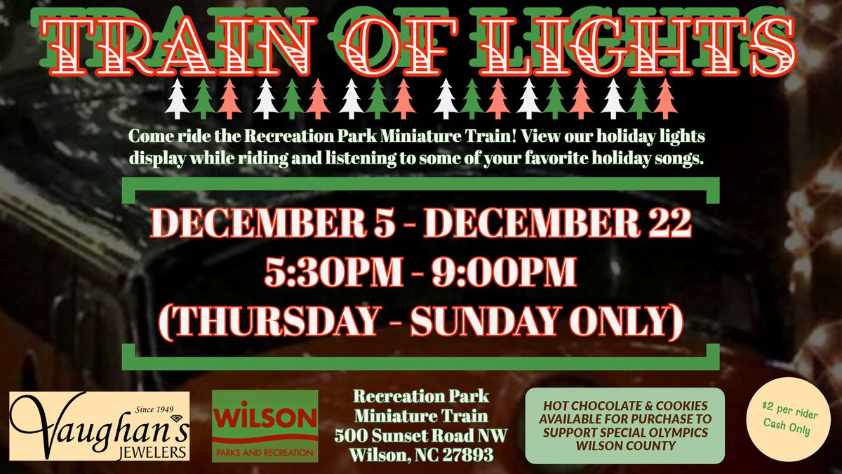 Vaughan's Jewelers Train of Lights