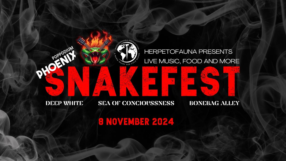 SNAKEFEST! \ud83d\udc0d Live muziek & slangenfestival