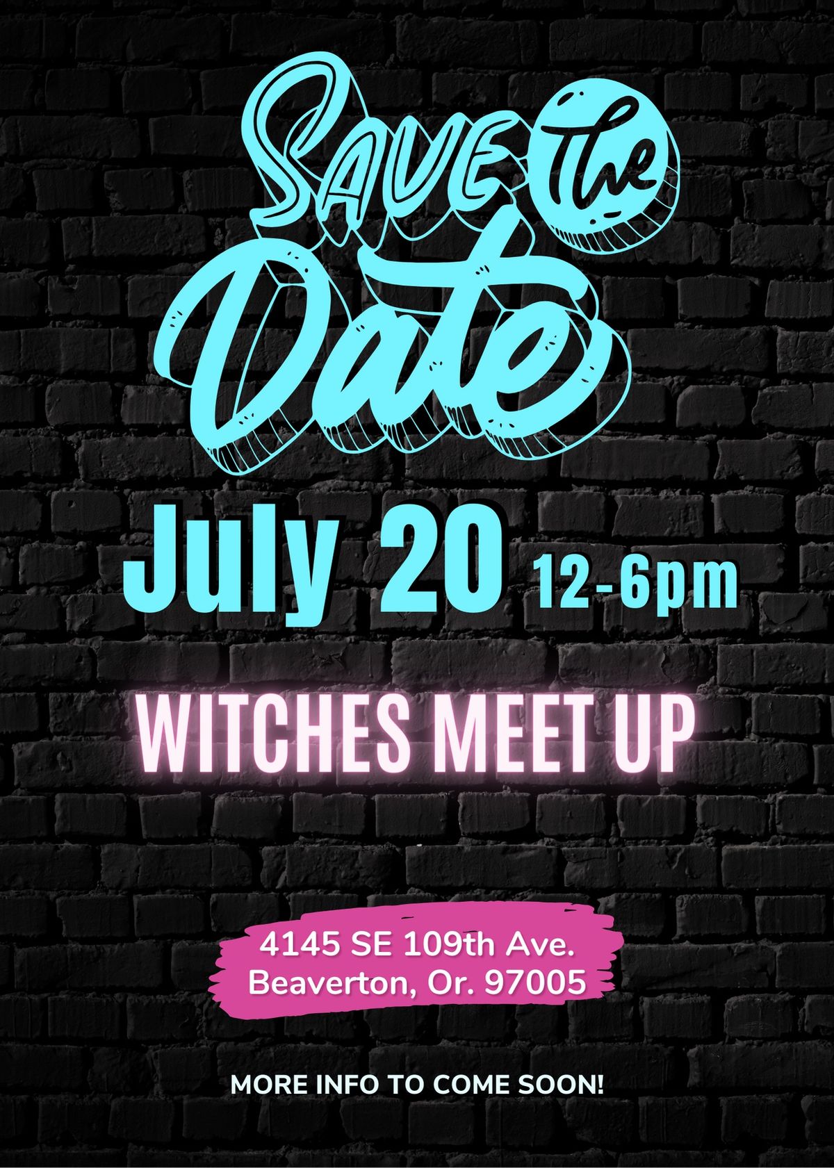 SerenWitchery Witches Meet Up