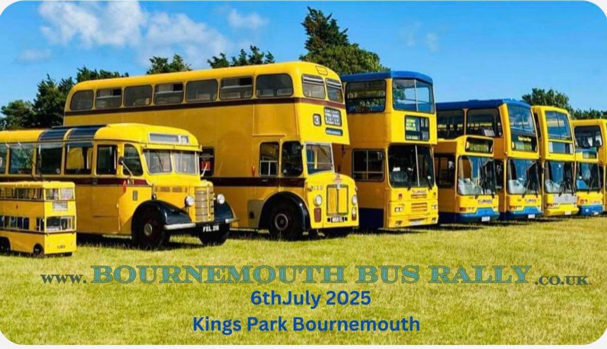 Bournemouth Bus Rally 2025