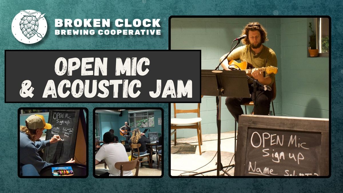 Open Mic & Acoustic Jam \ud83c\udfb8\ud83c\udfb6