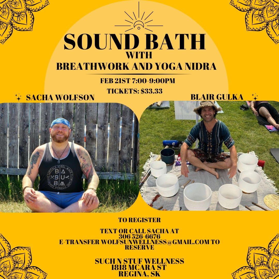 Sound Bath with Breathwork and Yoga Nidra