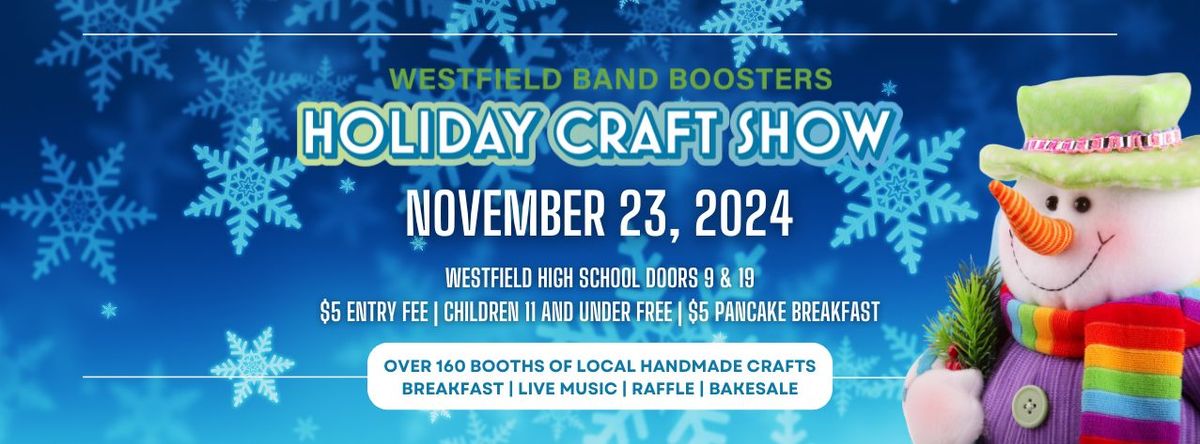 2024 Westfield Band Booster Holiday Craft Show