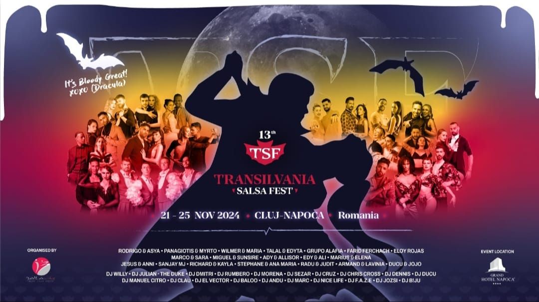 Transilvania Salsa Fest discount code \ud83d\udd25DANCINGTOM\ud83d\udd25