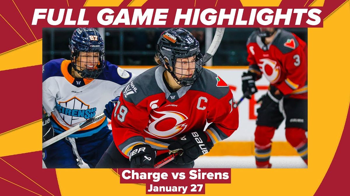 New York Sirens vs. Ottawa Charge