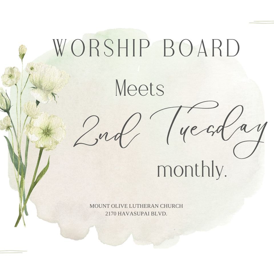 Worship Board