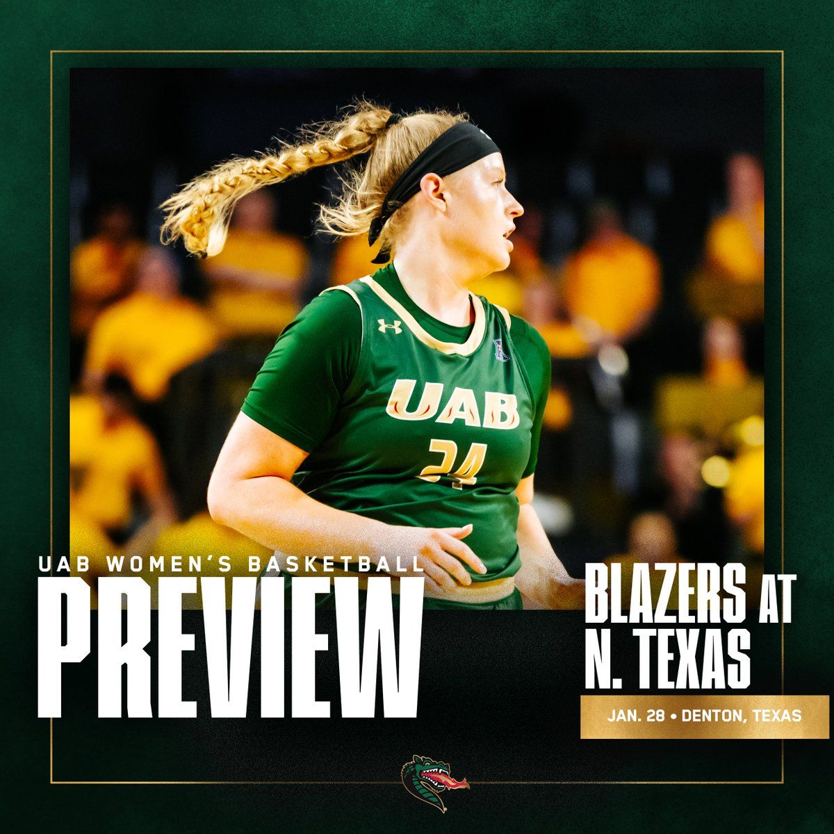 North Texas Mean Green at UAB Blazers Womens Volleyball