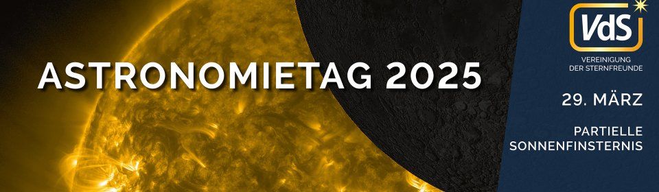 Astronomietag 2025 - partielle Sonnenfinsternis