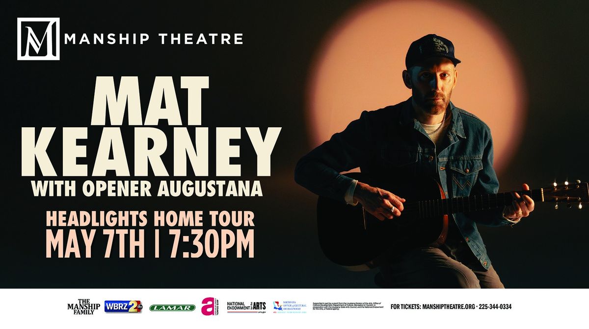 Mat Kearney: Headlights Home Tour