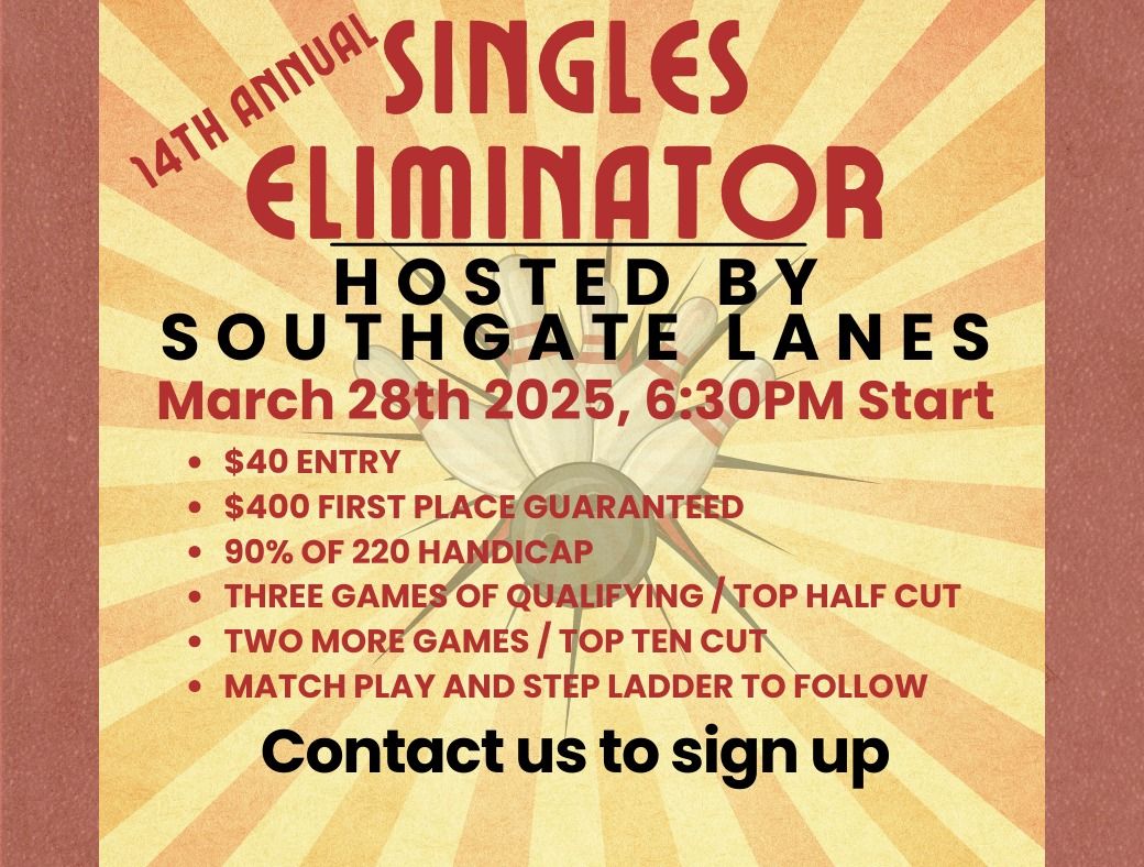 14th Annual Singles Eliminator