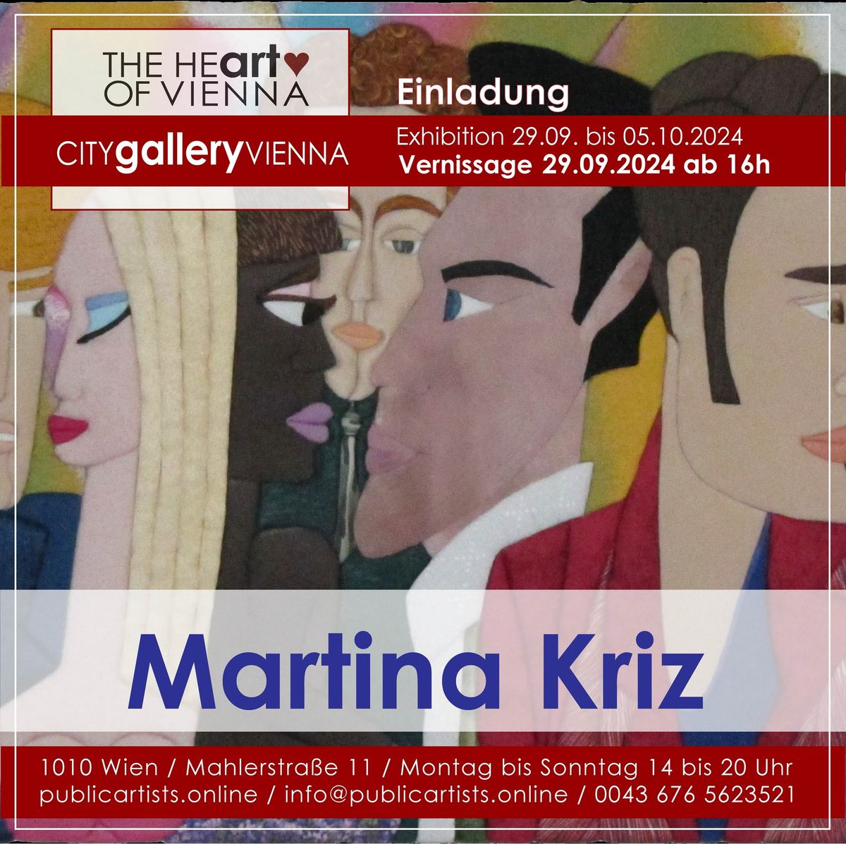 Vernissage von Martina Kriz