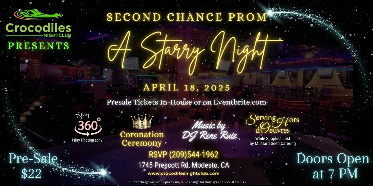 Second Chance Prom: A Starry Night at Crocodiles Nightclub