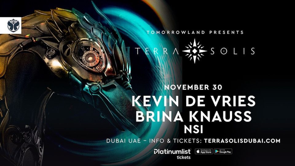 Tomorrowland presents Kevin de Vries & Brina Knauss at Terra Solis Dubai