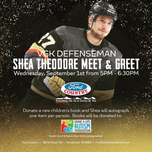 Shea Theodore Meet & Greet!