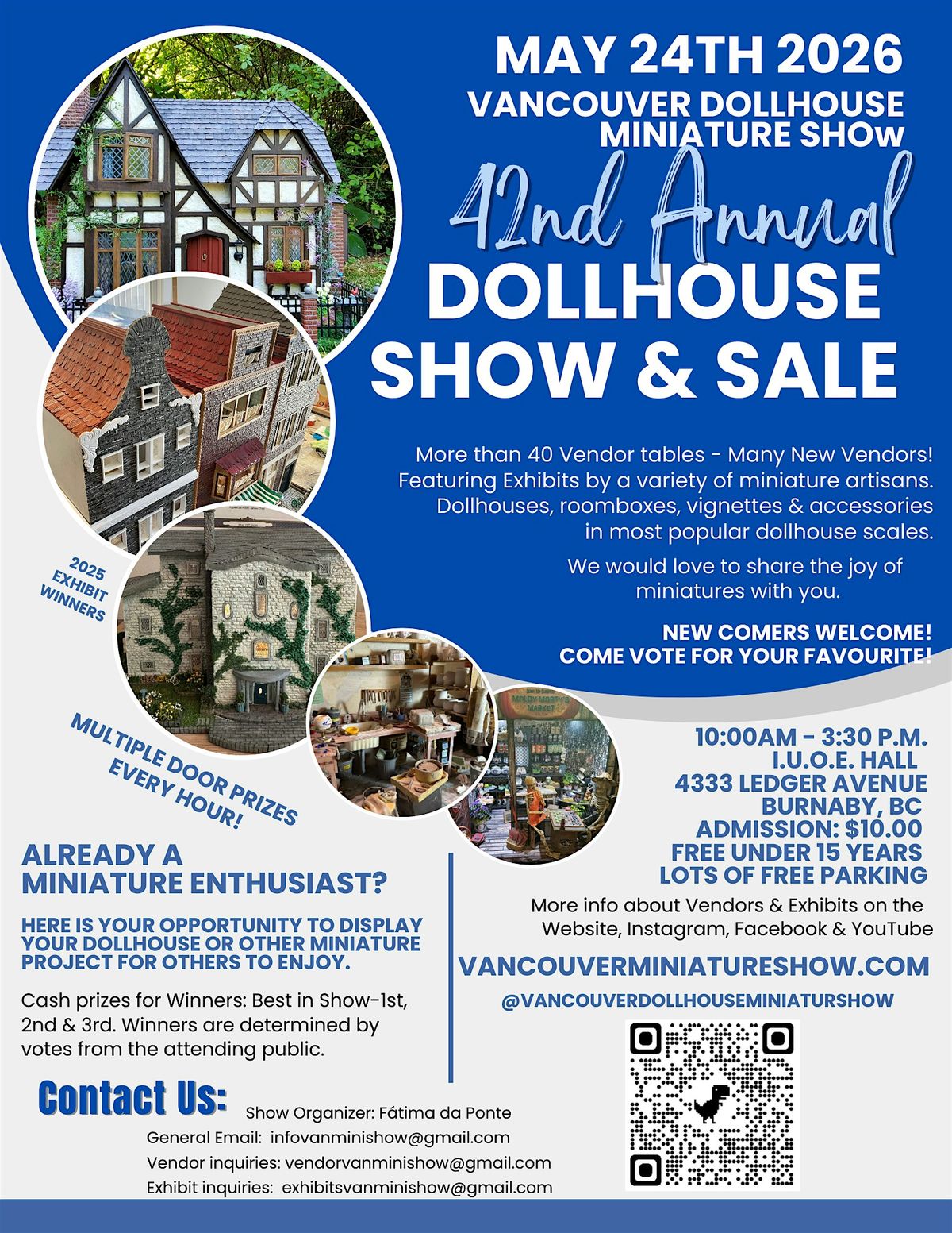 Vancouver Dollhouse Miniatures Show & Sale