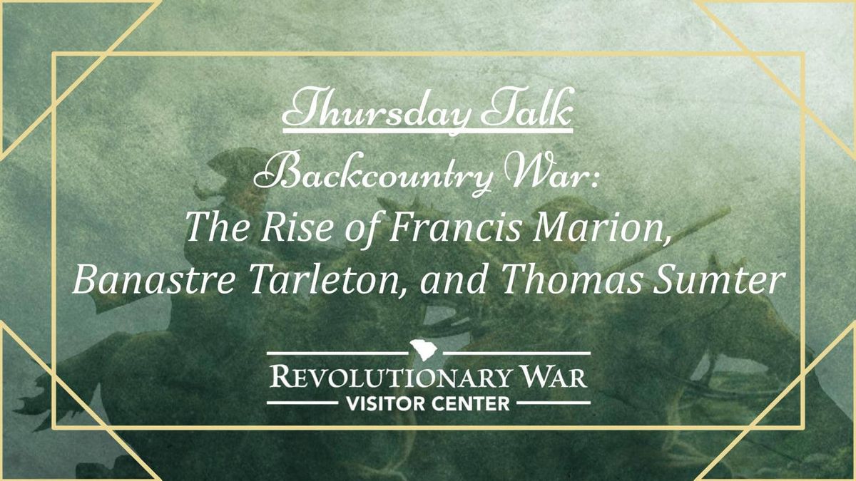 Thursday Talk: Backcountry War