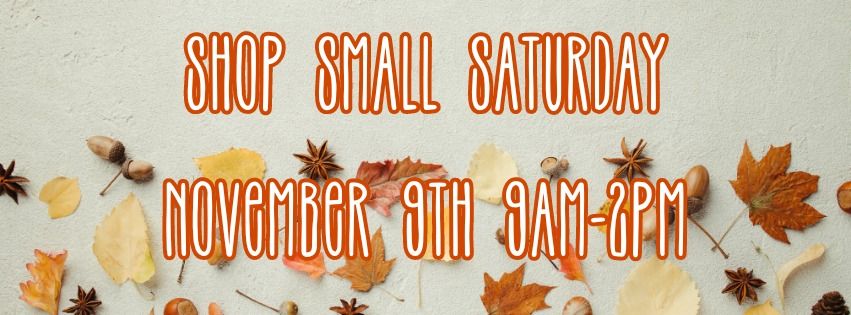 Shop Small Saturday