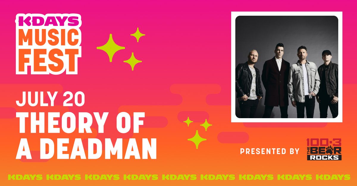 KDays Music Fest: Theory of a Deadman